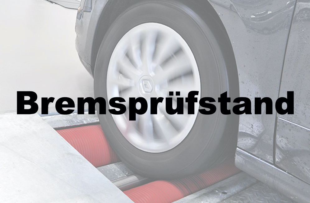 Thump. Bremsprüfstand